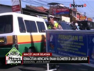 Download Video: Arus mudik 2016, banyaknya pemudik motor, jalur selatan macet 6 Km - iNews Malam 06/07