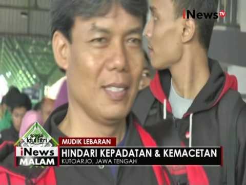 Arus mudik 2016, meski sudah lebaran, pemudik masih padati stasiun Kutoarjo - iNews Malam 06/07