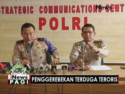 Penggerebekan terduga teroris, Densus tangkap 2 orang di Surabaya - iNews Pagi 06/07