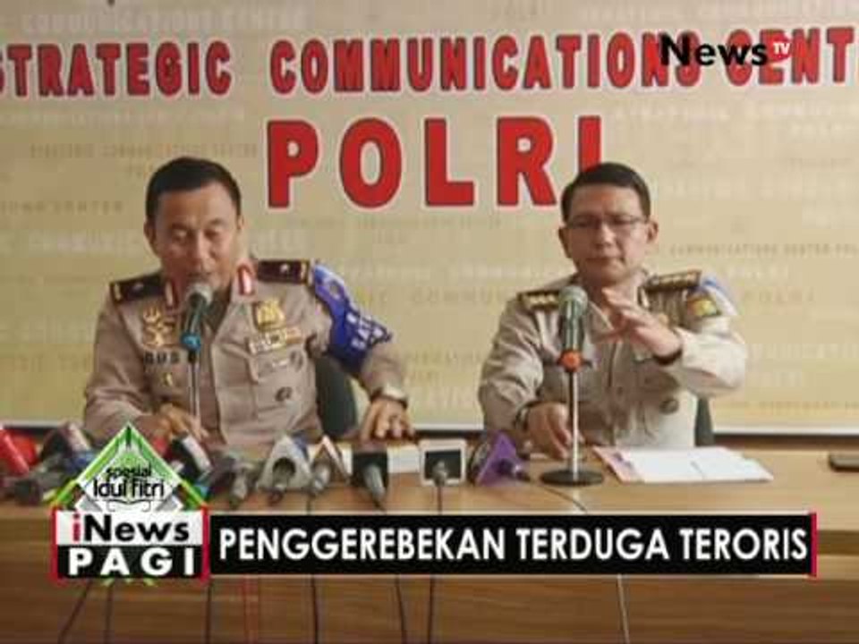 Penggerebekan terduga teroris, Densus tangkap 2 orang di Surabaya - iNews Pagi 06/07