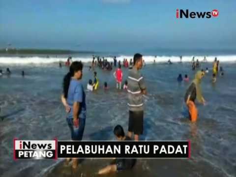 Libur lebaran, wisatawan padati pantai Pelabuhan Ratu, Sukabumi - iNews Petang 08/07
