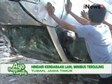 Arus mudik 2016, hindari kendaraan lain, minibus tabrak warung dan terguling - iNews Petang 08/07