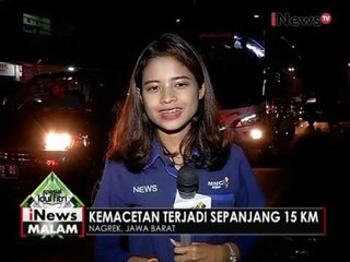 Live Report : Arus mudik 2016, pantauan lalu lintas di Nagrek - iNews Malam 07/07