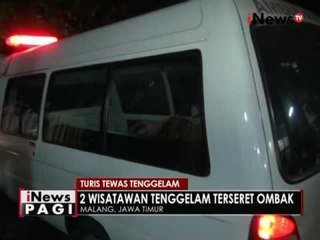 Hendak berfoto, 2 wisatawan domestik tewas di Pantai Sipelot - iNews Pagi 11/07