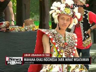 Libur lebaran, tempat wisata TMII dipadati pengunjung - iNews Petang 08/07