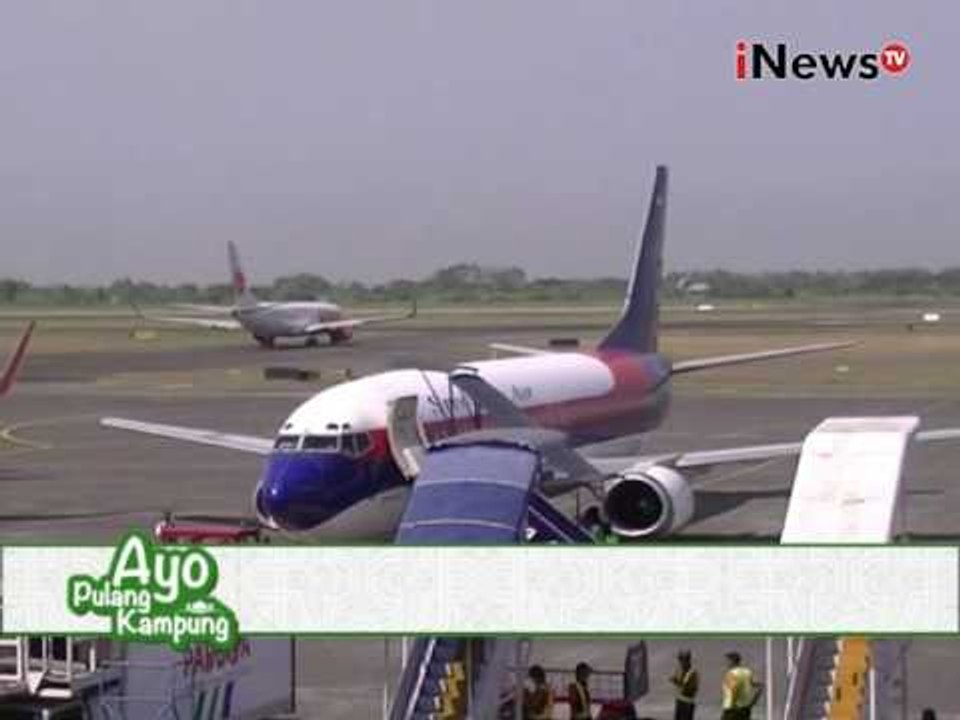 Arus balik lebaran 2016, ratusan penumpang padati bandara Juanda - iNews Pagi 11/07