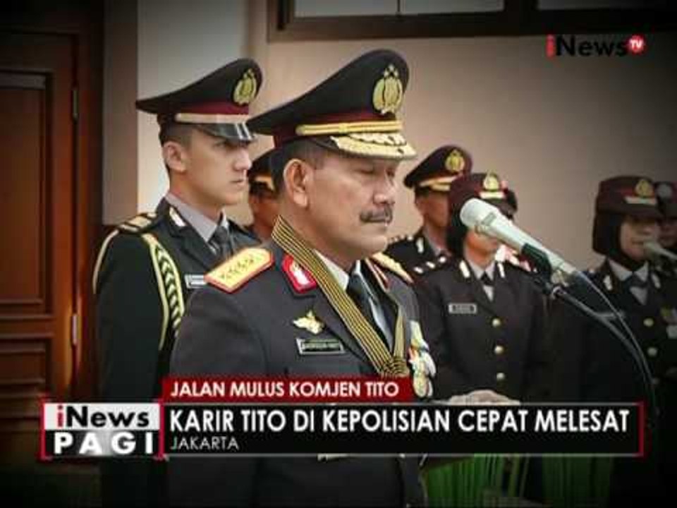 Siang hari ini, Tito Karnavian akan dilantik menjadi Kapolri baru - iNews Pagi 13/07