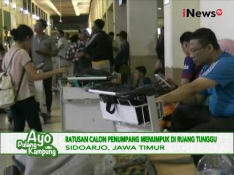 Arus balik lebaran 2016, penerbangan di Bandara Juanda mengalami keterlambatan - iNews Pagi 12/07