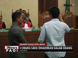 Sidang Lanjutan Jessica, Arif: Mirna Takut Bertemu dengan Jessica - iNews Pagi 13/07