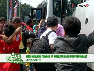 Arus balik di Terminal Kampung Rambutan masih ramai penumpang - iNews Petang 14/07