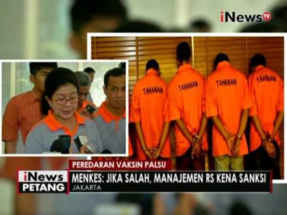 Menkes akan berikan sangsi ke Rumah Sakit dan pembelinya akan dipidanakan - iNews Petang 15/07