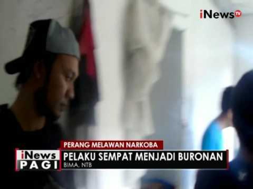Sempat buron, Polres Bima, NTB akhirnya tangkap seorang bandar narkoba - iNews Pagi 18/07