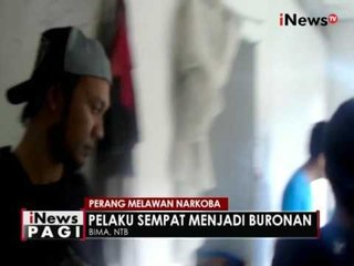 Sempat buron, Polres Bima, NTB akhirnya tangkap seorang bandar narkoba - iNews Pagi 18/07