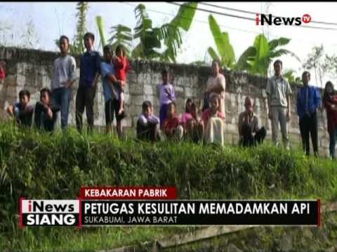 Pabrik Garmen di Sukabumi ludes dilalap si jago merah - iNews Siang 19/07