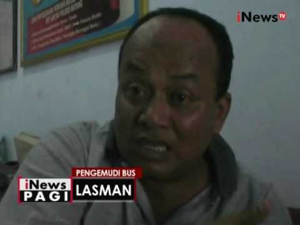 Sempat melarikan diri, pengemudi bus Kramat Jati serahkan diri kepolisi - iNews Pagi 18/07