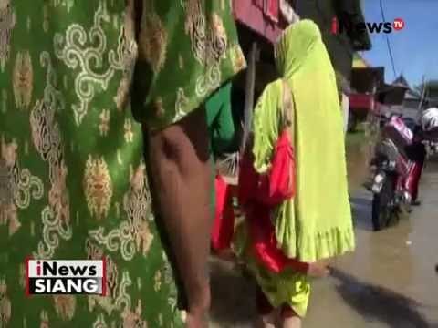 Meski banjir, tak menghalangi sepasang kekasih di Wajo untuk menikah - iNews Siang 19/07