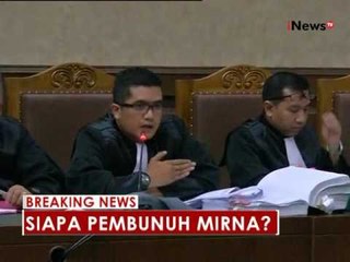 Sidang lanjutan Jessica ke 13, menghadirkan 3 saksi ahli dari RSCM 07 - iNews Breaking News 18/07