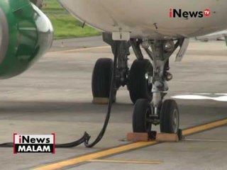 Perbaikan landasan pacu, bandara ditutup sementara - iNews Malam 18/07