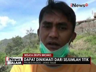 Kondisi erupsi Gunung Bromo menarik wisatawan yang ingin mengabadikan - iNews Malam 20/07