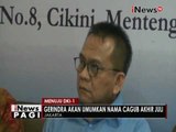 Ahkir bulan ini partai Gerindra akan umumkan calonnya untuk mengalahkan Ahok - iNews Pagi 22/07