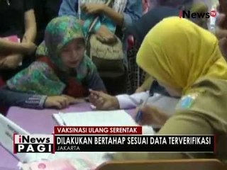 Kemeskes akan adakan vaksin ulang di Jakarta dan Bekasi secara serentak - iNews Pagi 25/07