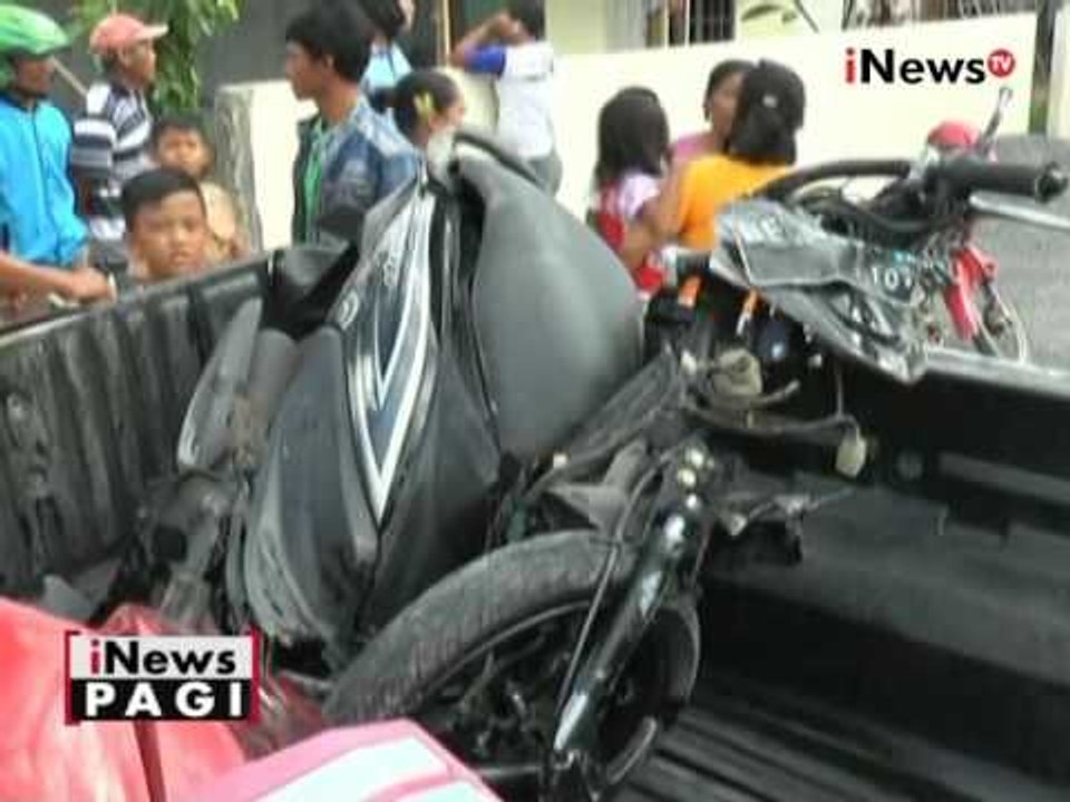 2 pelajar tewas seketika dalam kecelakaan di Lampung - iNews Pagi 26/07