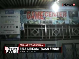 Seorang pelajar SMK di Makassar tewas ditusuk teman sendiri - iNews Pagi 26/07