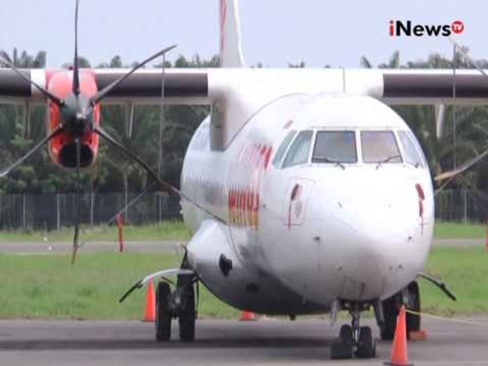 Pesawat Wings Air tujuan Kualanamu pecah ban saat mendarat, penumpang selamat - iNews Malam 24/07