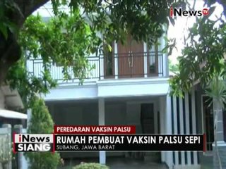 Pelaku pembuat vaksin ditangkap, kediamannya langsung terlihat sepi - iNews Siang 22/07