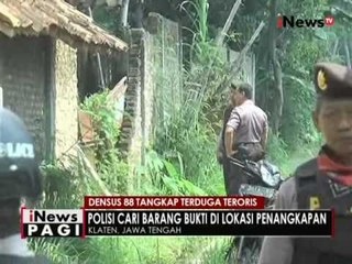 Terduga teroris, seorang wanita dan 2 pria asal Klaten ditangkap Densus 88 - iNews Pagi 26/07