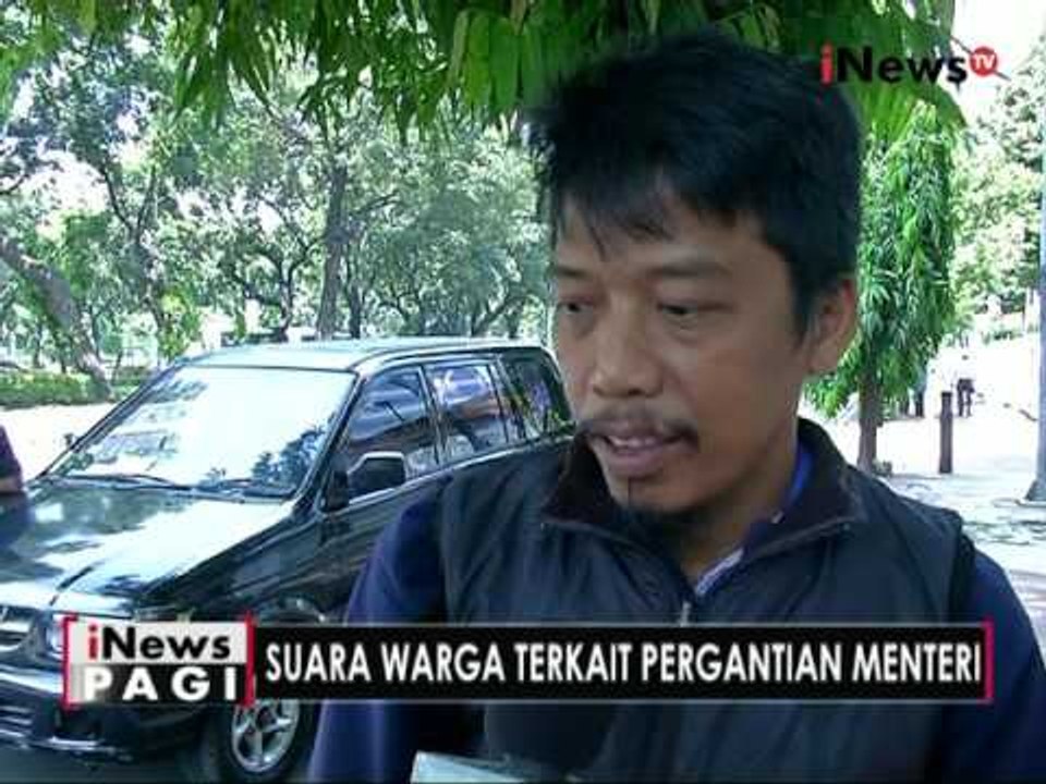 Berikut tanggapan masyarakat terkait Reshuffle Kabinet Jilid II - iNews Pagi 28/07