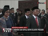 Usai umumkan Menteri baru, Presiden Jokowi lantik 12 Menteri & 1 kepala BKPM - iNews Pagi 28/07