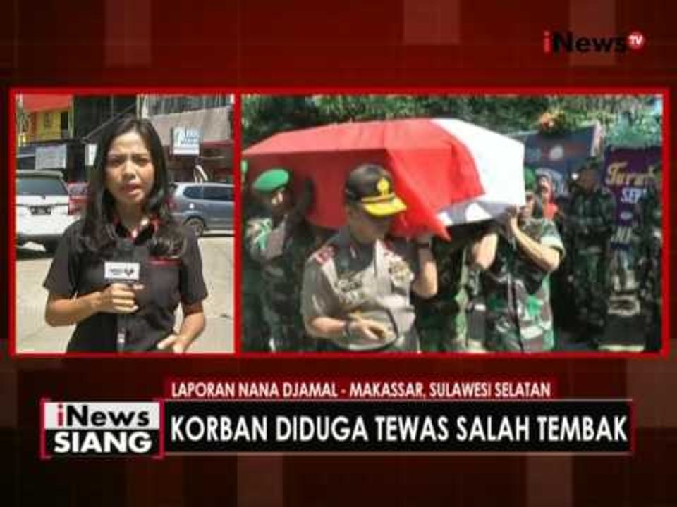 Live report : terkait tibanya jenazah TNI salah tembak - iNews Siang 28/07