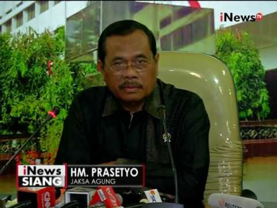 HM Prasetyo sebut 4 terpidana dieksekusi mati karena terlibat jaringan narkoba - iNews Siang 29/07