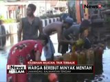 Kelebihan muatan, truk pengangkut minyak terguling di Kalteng - iNews Malam 31/07