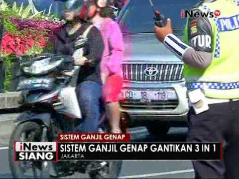 Hari ke 3 peraturan ganjil genap, warga terlihat sudah mematuhi aturan yang ada - iNews Siang 29/07