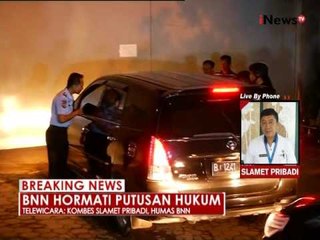 Live by phone : tanggapan BNN atas pelaksanaan eksekusi mati - iNews Breaking News 29/07