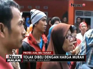 Tolak dibeli dengan harga murah oleh pemerintah, warga demo BPN - iNews Malam 28/07