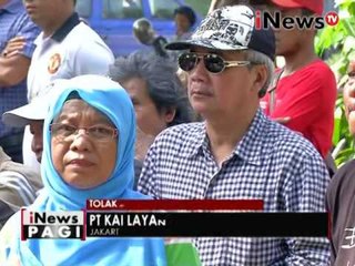 Warga gelar deklarasi tolak pengosongan rumah PT KAI - iNews Pagi 01/08