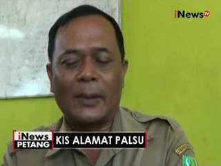 Petugas desa Cipayung dibingungkan dengan alamat palsu KIS - iNews Petang 02/08