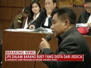 Sidang lanjutan Jessica, menghadirkan saksi ahli forensik 33 - iNews Breaking News 03/08