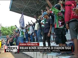 Live report : Suasana terkini di Stasiun Tugu Koja terkait kisruh Persebaya - iNews Petang 02/08