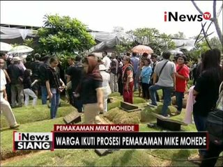 Pemakaman Mike Mohede - iNews Siang 02/08