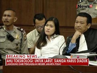 Sidang lanjutan Jessica, menghadirkan saksi ahli forensik 20 - iNews Breaking News 03/08