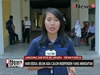 Live Report : Stefani Patricia, Pendaftaran Gubernur DKI Jakarta - iNews Siang 04/08