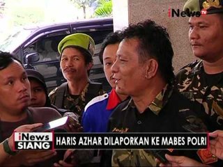 Ormas Pemuda Pancamarga ikut melaporkan kordinator kontras ke Mabes Polri - iNews Siang 05/08