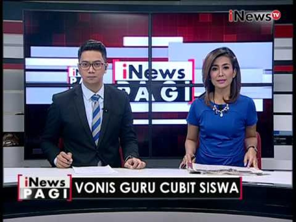 Vonis guru cubit siswa, Divonis 3 bulan karena mencubit siswa - iNews Pagi 05/08