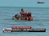 Kapal nelayan tenggelam, Nahkoda dan 7 ABK berhasil diselamatkan - iNews Malam 04/08
