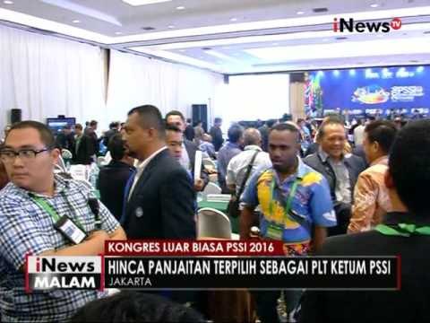 KLB PSSI hasilkan Hinca Panjaitan sebagai PLT ketum PSSI - iNews Malam 03/08