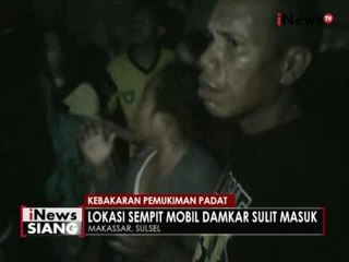 7 rumah warga di Makassar juga ludes dilahap api - iNews Siang 08/08